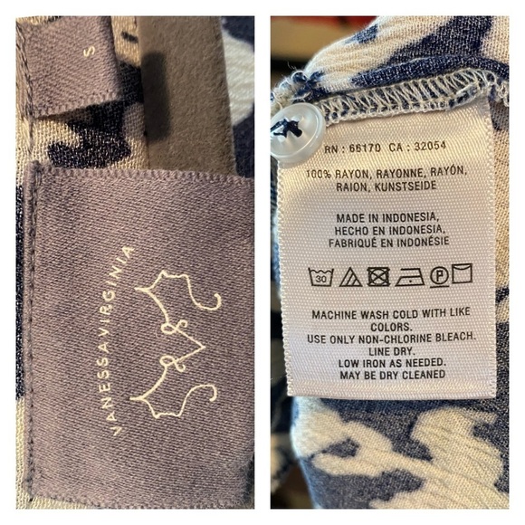 Anthropologie Ikat Ladder Lace Tunic - Picture 11 of 11